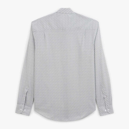 Serge Blanco Chemise Imprimée Indigo Blue