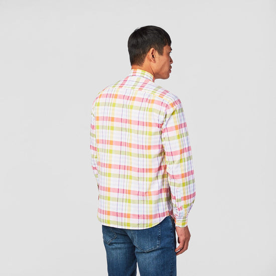 Serge Blanco Chemise Manches Longues Multicolore