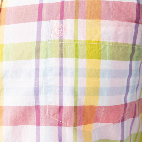 Serge Blanco Chemise Manches Longues Multicolore