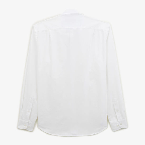 Serge Blanco Chemise Oxford Avec Ganse Blanche