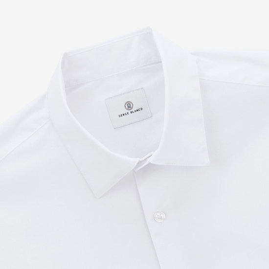 Serge Blanco Chemise Rugby Club Toulonnais Blanche