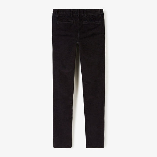 Serge Blanco Chino 702 Comfort En Velours Noir