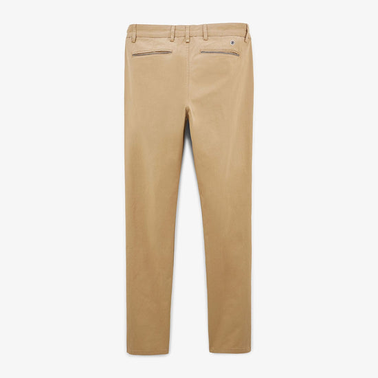 Serge Blanco Chino 702 Coupe Droite Beige