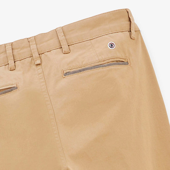 Serge Blanco Chino 702 Coupe Droite Beige