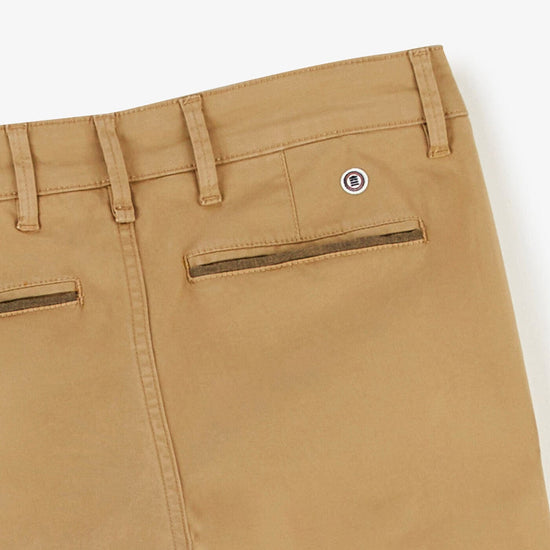Serge Blanco Chino 702 Coupe Droite Beige