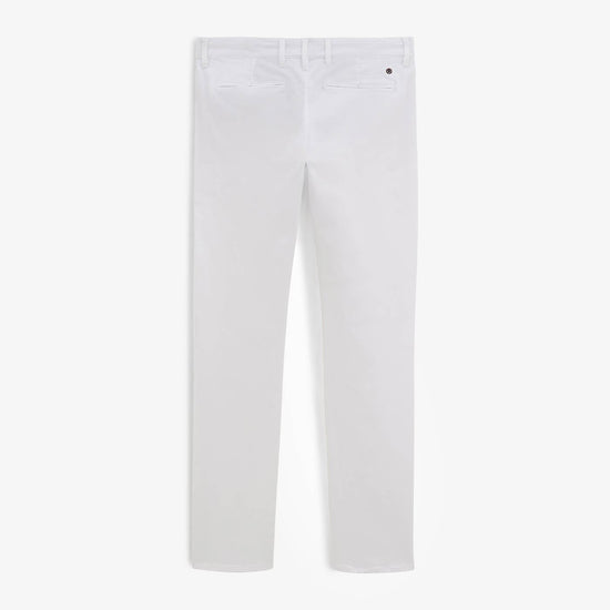 Serge Blanco Chino 702 Coupe Droite Blanc