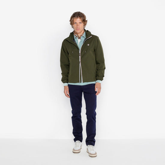 Serge Blanco Chino 702 Coupe Droite Bleu Foncé