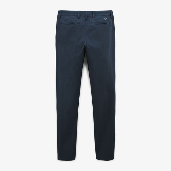 Serge Blanco Chino 702 Coupe Droite Bleu Foncé