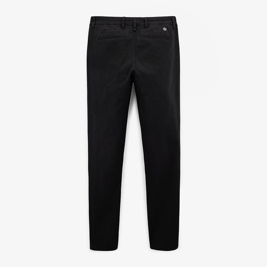 Serge Blanco Chino 702 Coupe Droite Noir