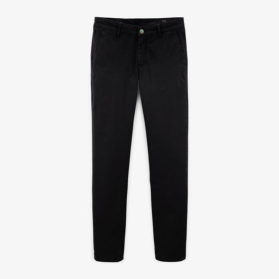 serge blanco Chino 702 coupe droite noir