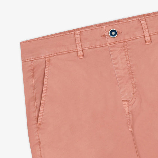 Serge Blanco Chino 702 Coupe Droite Rose Skin