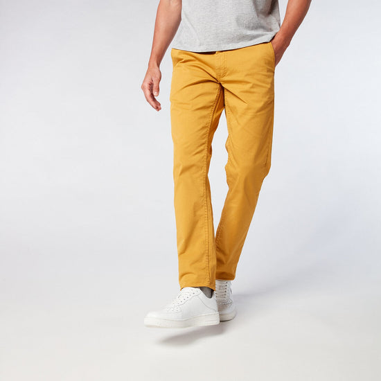 Serge Blanco Chino 702 Jaune Coupe Comfort Fit