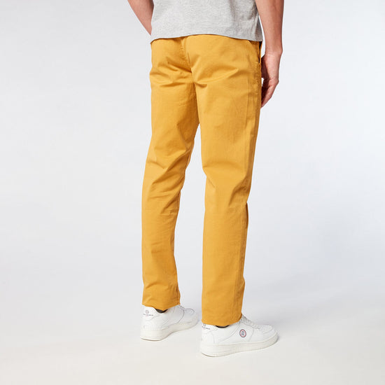 Serge Blanco Chino 702 Jaune Coupe Comfort Fit