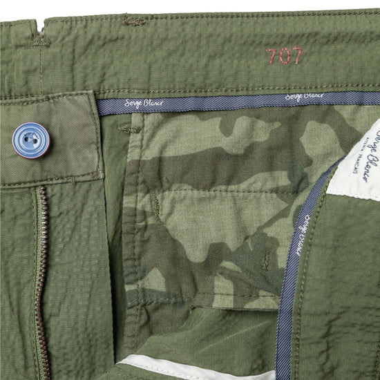 Serge Blanco Chino 707 Vert Militaire