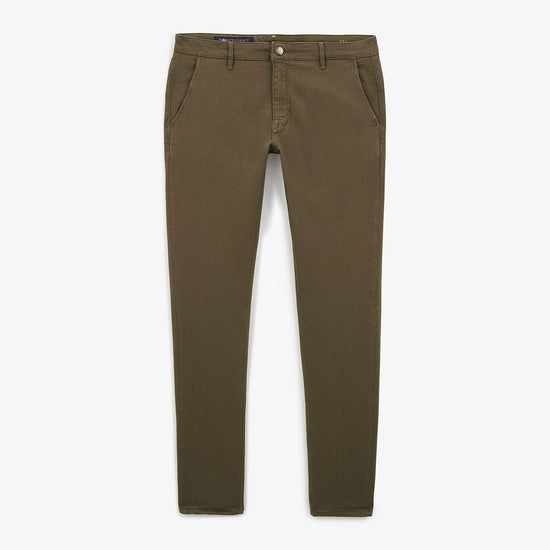 serge blanco Chino 721 Slim Fit vert tilleul