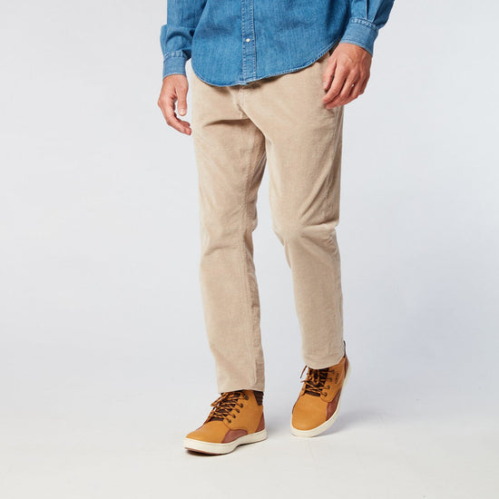 serge blanco Chino 726 velours côtelé beige mastic