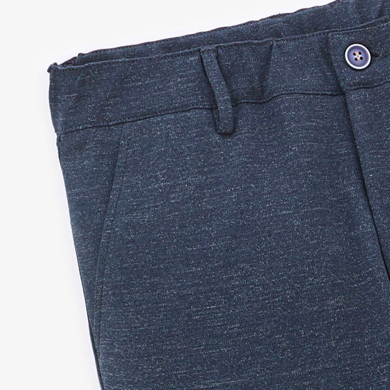 Serge Blanco Chino 736 Bleu Marine Chiné