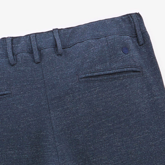 Serge Blanco Chino 736 Bleu Marine Chiné