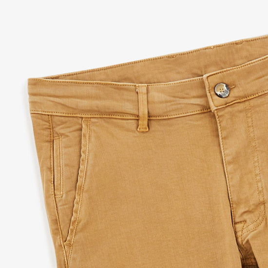Serge Blanco Chino 741 Coupe Droite Beige