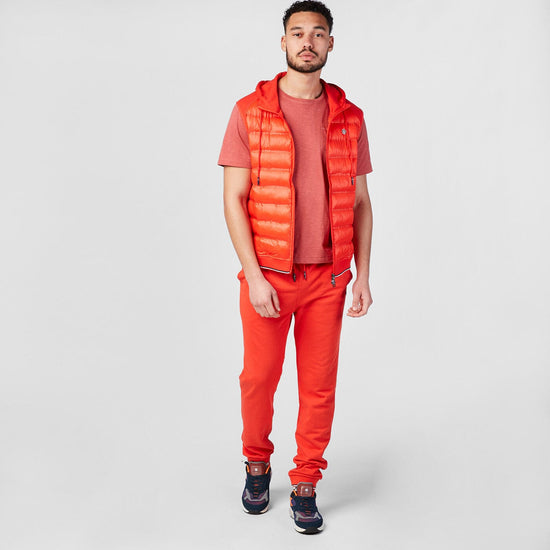 Serge Blanco Doudoune Sans Manches Orange PLAY