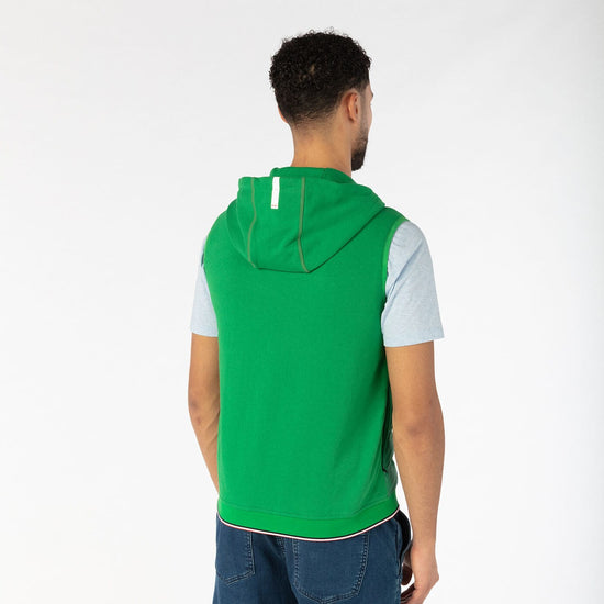 Serge Blanco Doudoune Sans Manches Vert Gazon PLAY