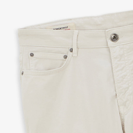 Serge Blanco Jean 325 Slim Powertwist Blanc Latte