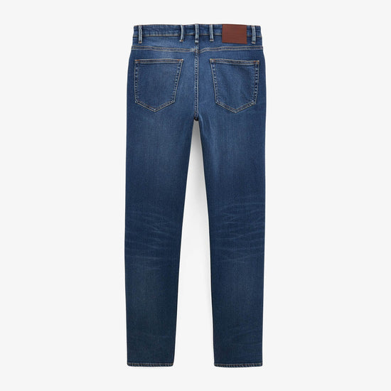 Serge Blanco Jean 325 Slim Powertwist Bleu