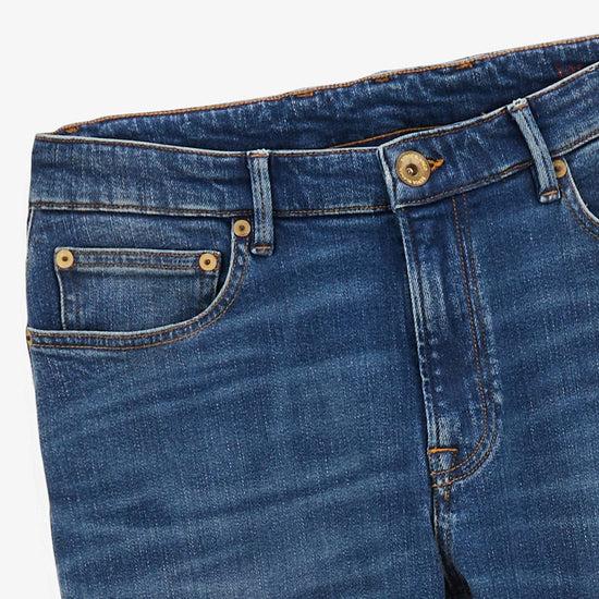 Serge Blanco Jean 325 Slim Powertwist Bleu