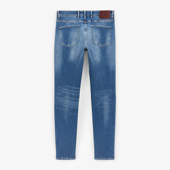 Serge Blanco Jean 325 Slim Powertwist Bleu Denim