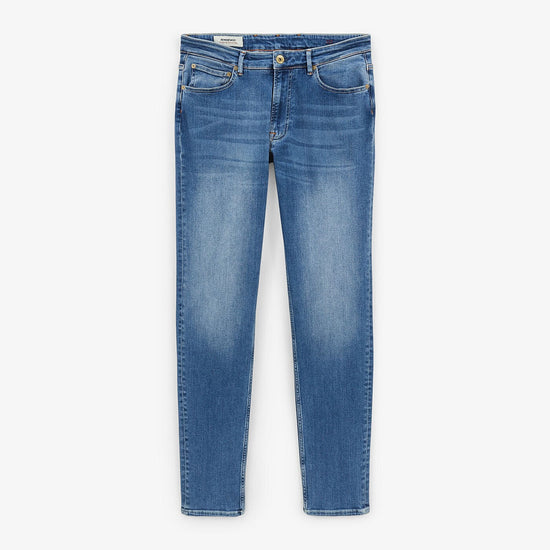 serge blanco Jean 325 slim powertwist bleu denim
