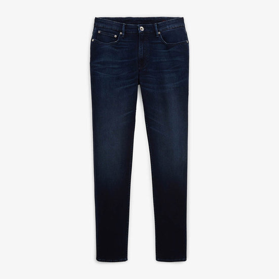 serge blanco Jean 325 slim powertwist dark blue