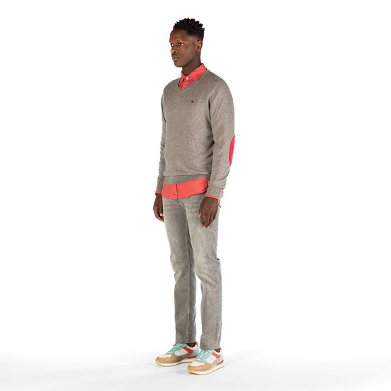 Serge Blanco Jean 325 Slim Powertwist Gris