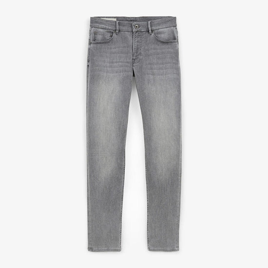 serge blanco Jean 325 slim powertwist gris