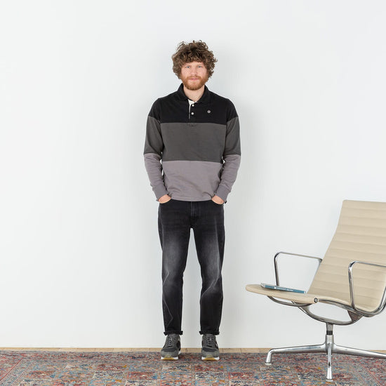 Serge Blanco Jean 331 Tapered Fit Noir