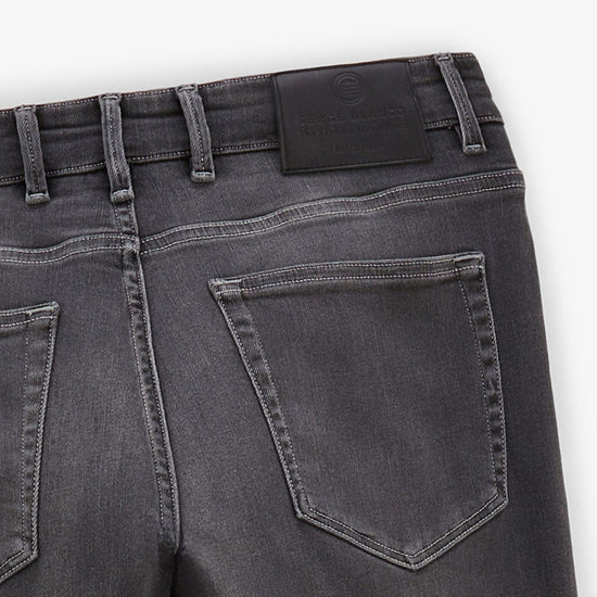 Serge Blanco Jean Slim 325 Powertwist Gris