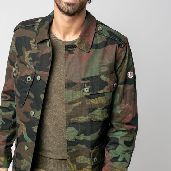 Serge Blanco Parka Anatole Vert Militaire