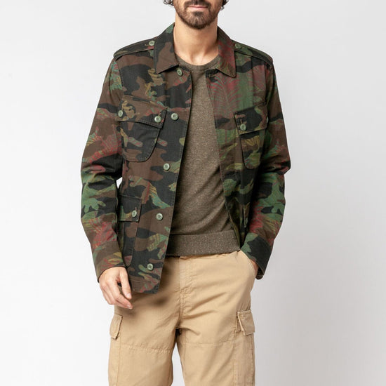 serge blanco Parka Anatole vert militaire
