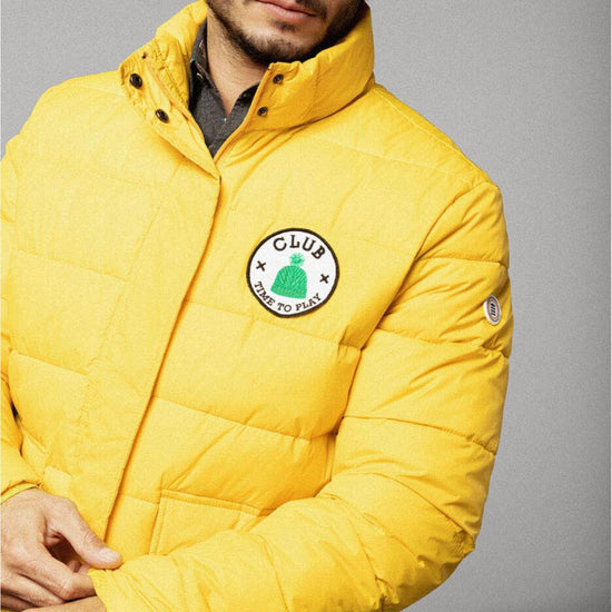 serge blanco Parka Matthew jaune
