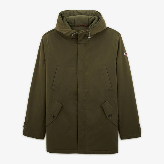 serge blanco Parka Megève vert militaire