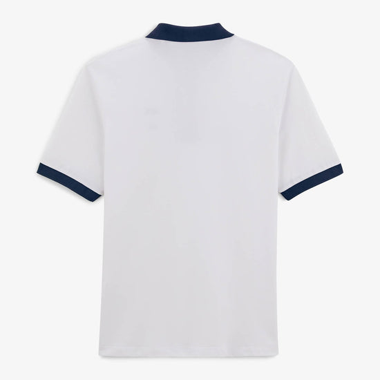 Serge Blanco Polo Manches Courtes Homme Loan Blanc