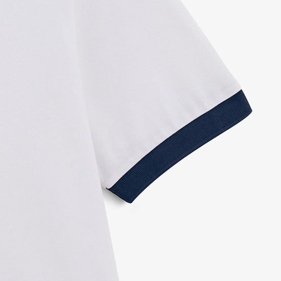 Serge Blanco Polo Manches Courtes Homme Loan Blanc