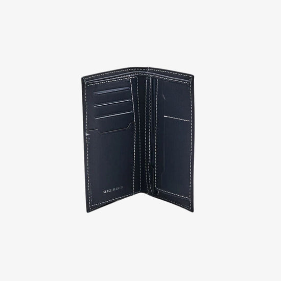Serge Blanco Portefeuille Illinois Bleu Marine
