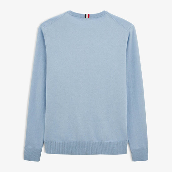 Serge Blanco Pull Maximus Bleu Ciel