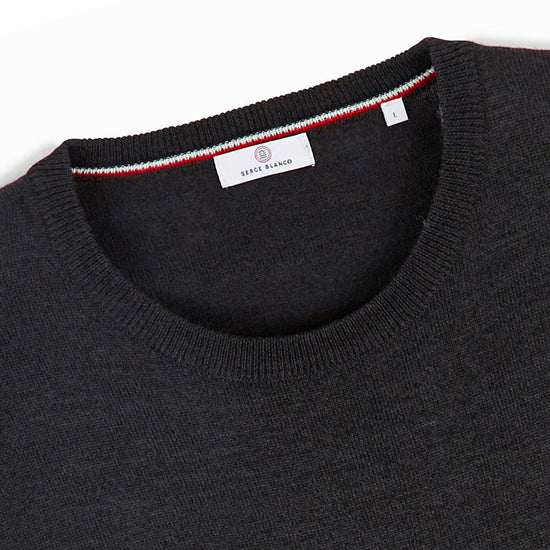 Serge Blanco Pull Michael Gris Anthracite
