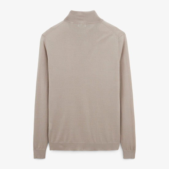 Serge Blanco Pull Michelin Beige