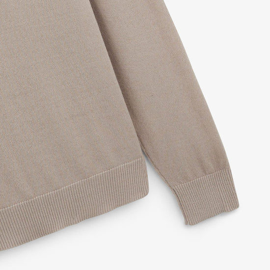 Serge Blanco Pull Michelin Beige