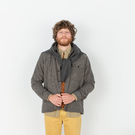 Serge Blanco Pull Miki Gris