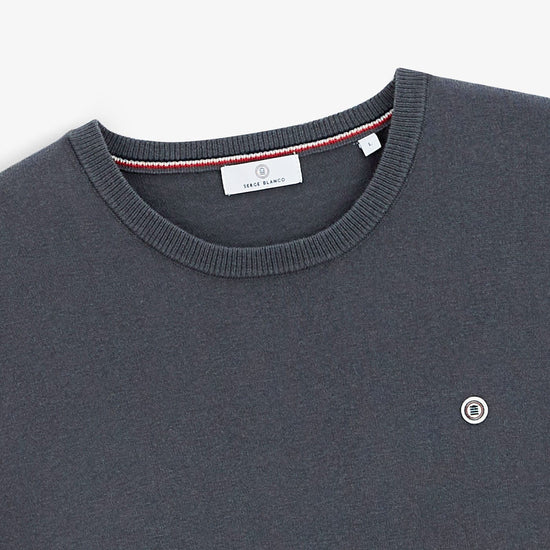 Serge Blanco Pull Miki Gris