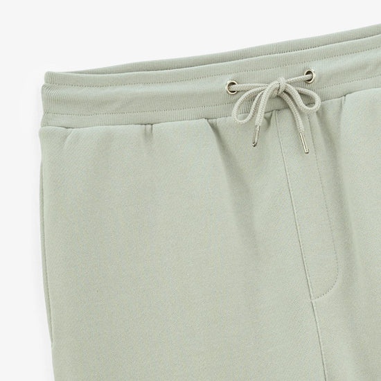Serge Blanco Short Basile En Molleton Gris Perle