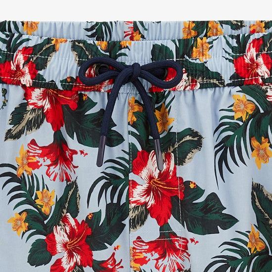 Serge Blanco Short De Bain Nestor Imprimé Fleurs